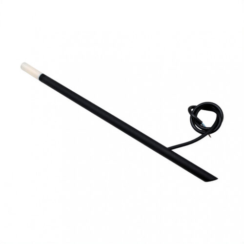 aplique spot con jabalina 1 luz negro gu10