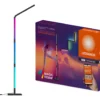 aplique led eclipse 22 w negro