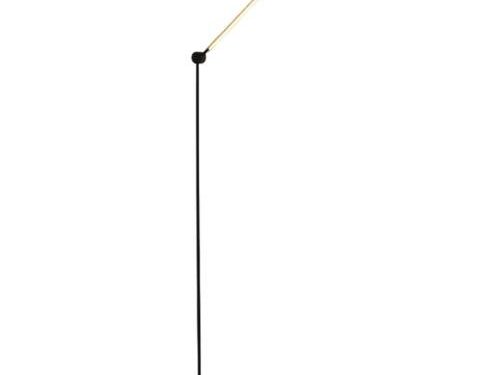 LAMPARA DE PIE PIPE LED 12W 3000K NEGRO