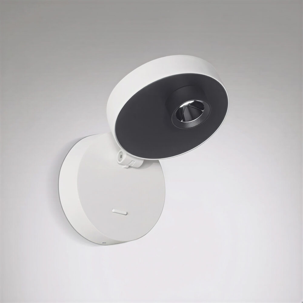 aplique led eclipse 22 w negro