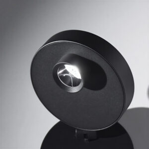 aplique led eclipse 22 w negro