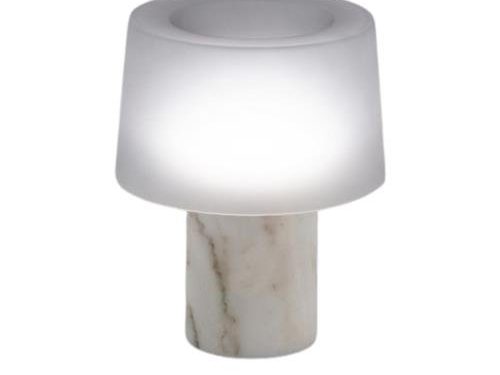 LAMPARA DE MESA ROCK-LM-B MARMOL