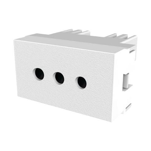 MODULO PLATINUM TOMACORRIENTE 20A BLANCO