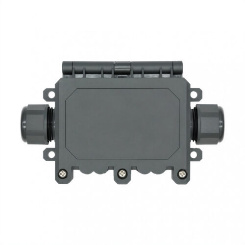 113331 caja estanca ip68 2 vías con prensacable y bornera 2,5mm²