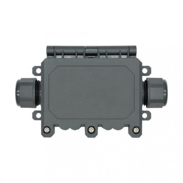 113331 caja estanca ip68 2 vías con prensacable y bornera 2,5mm²