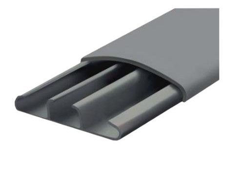 Piso Canal 48 x 13 - Gris - 2 M