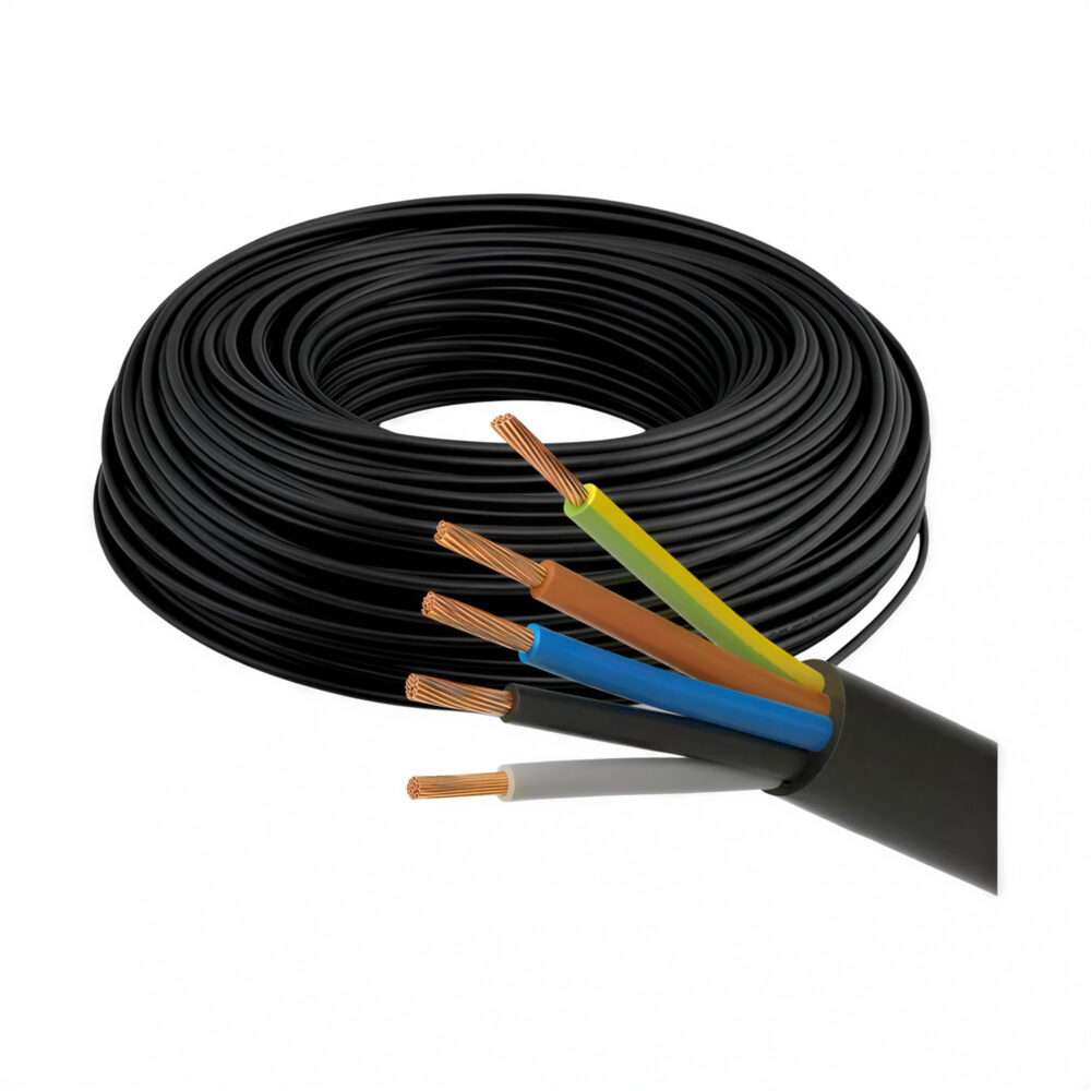 cable de cobre vaina redonda 3 x 1 mm por metro