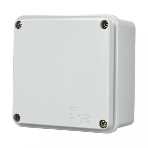 12480 caja estanca pvc con tapa 100x100x60 mm – ip65