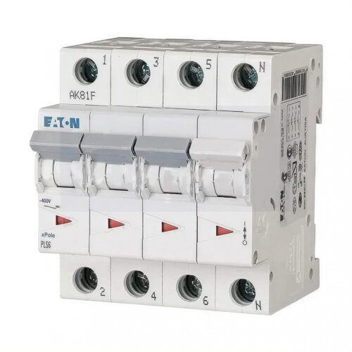 interruptor termomagnetico 4x6a 4.5ka