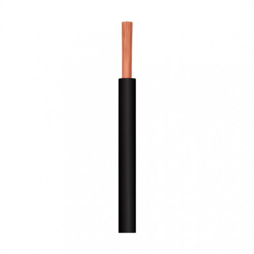 cable unipolar hf lsoh 2,5 mm negro por metro