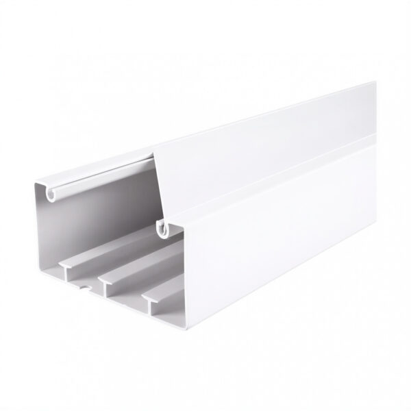 19889 cablecanal pvc 100×50 mm – 2 metros | organización eléctrica