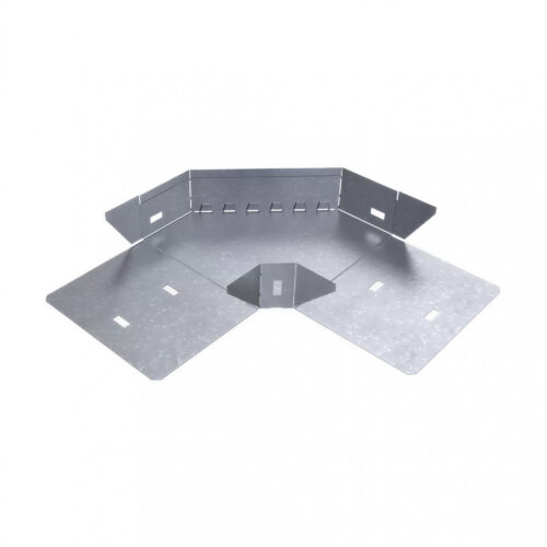 21308 curva plana 90o para bandeja perforada 450x50 0.9mm 1 21308 curva plana 90o para bandeja perforada 450x50 0.9mm 1