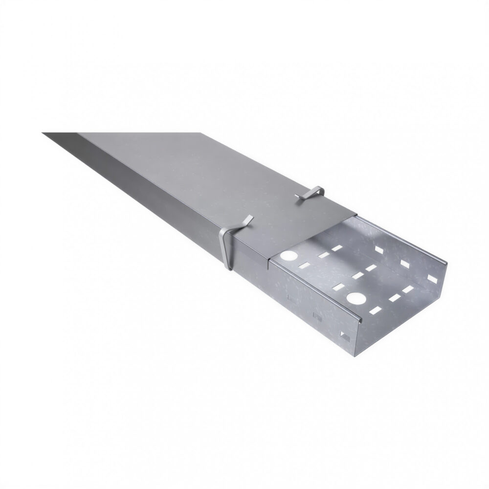 21482 tapa bandeja perforada 100mm acero galvanizado | tramo 3m
