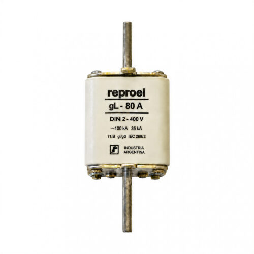 22058 fusible nh tamaño 2 80a – alta capacidad de ruptura