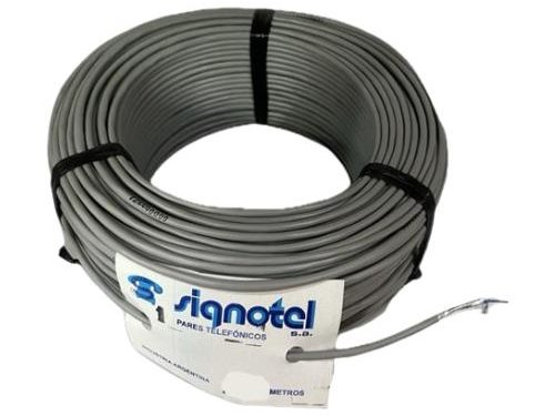Cable Telefónico 4 Pares - 0,50 mm - Gris - Por Metro
