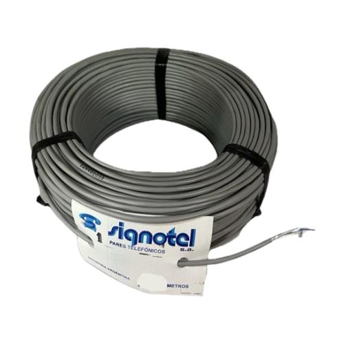 Cable Telefónico 6 Pares - 0,50 mm - Gris - Por Metro