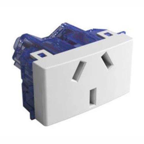 TOMACORRIENTE 10A BLANCO