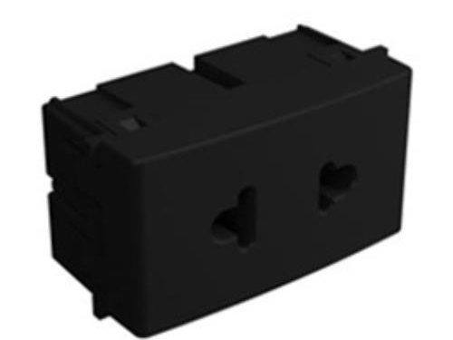 TOMA EUROAMERICANO 15A GRIS