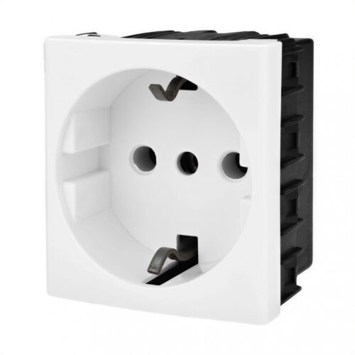 23146 tomacorriente schuko 16a blanco para uso interior