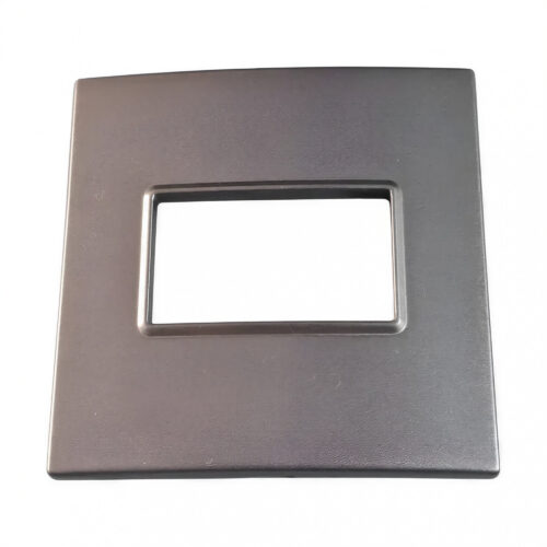 23214 tapa quadra mignon acero satinado