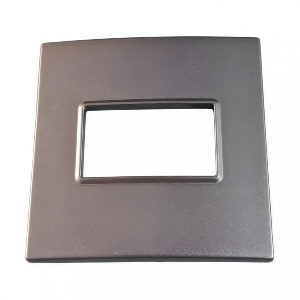 23214 tapa quadra mignon acero satinado
