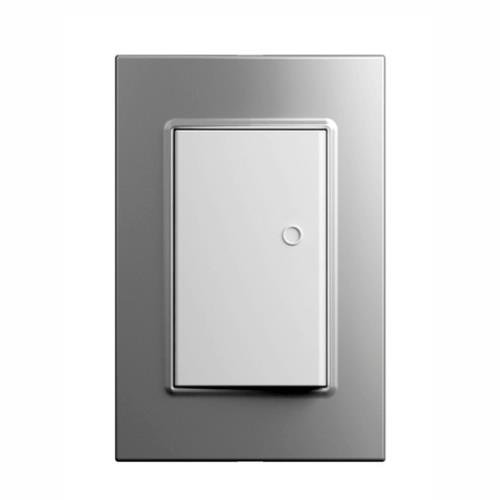 TAPA QUADRA PLATA METALIZADO