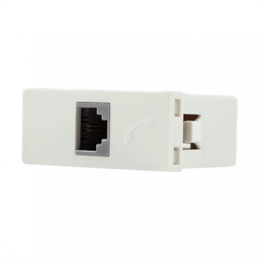 23870 modulo telefono americano 2 pin blanco