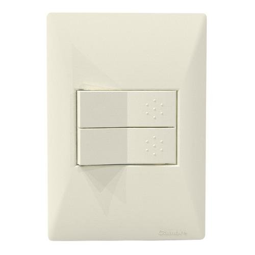 TAPA SIGLO XXII 2 MODULOS BLANCA