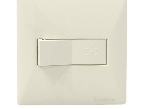 TAPA SIGLO XXII MIGNON 1 MODULO BLANCA