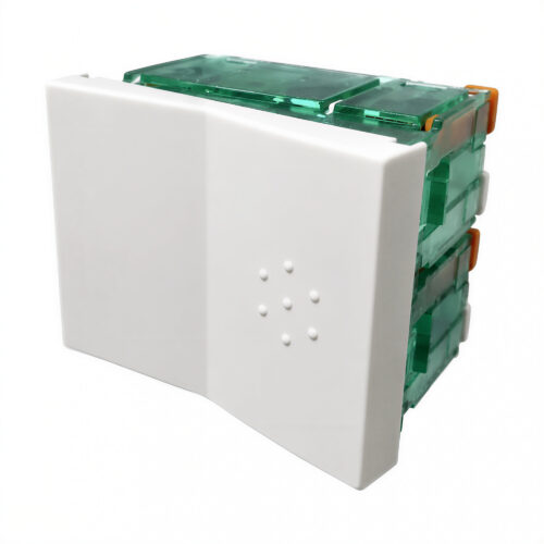 24740 interruptor siglo xxii 4 vias blanco