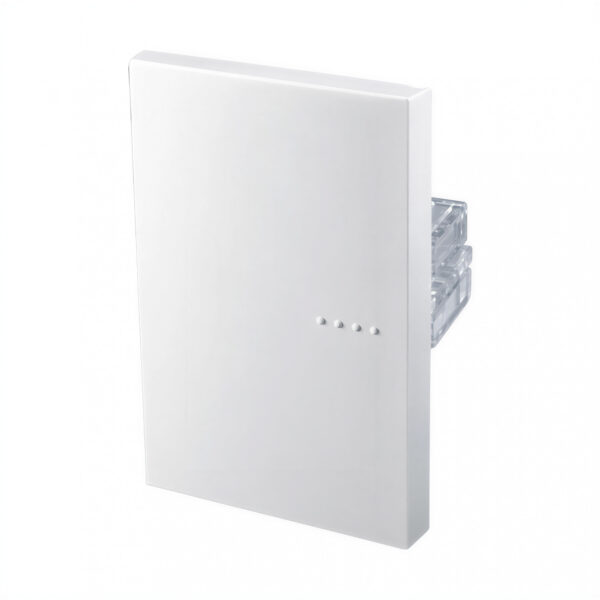 25059 módulo pulsador tecla cuádruple bauhaus – blanco 25059 módulo pulsador tecla cuádruple bauhaus – blanco