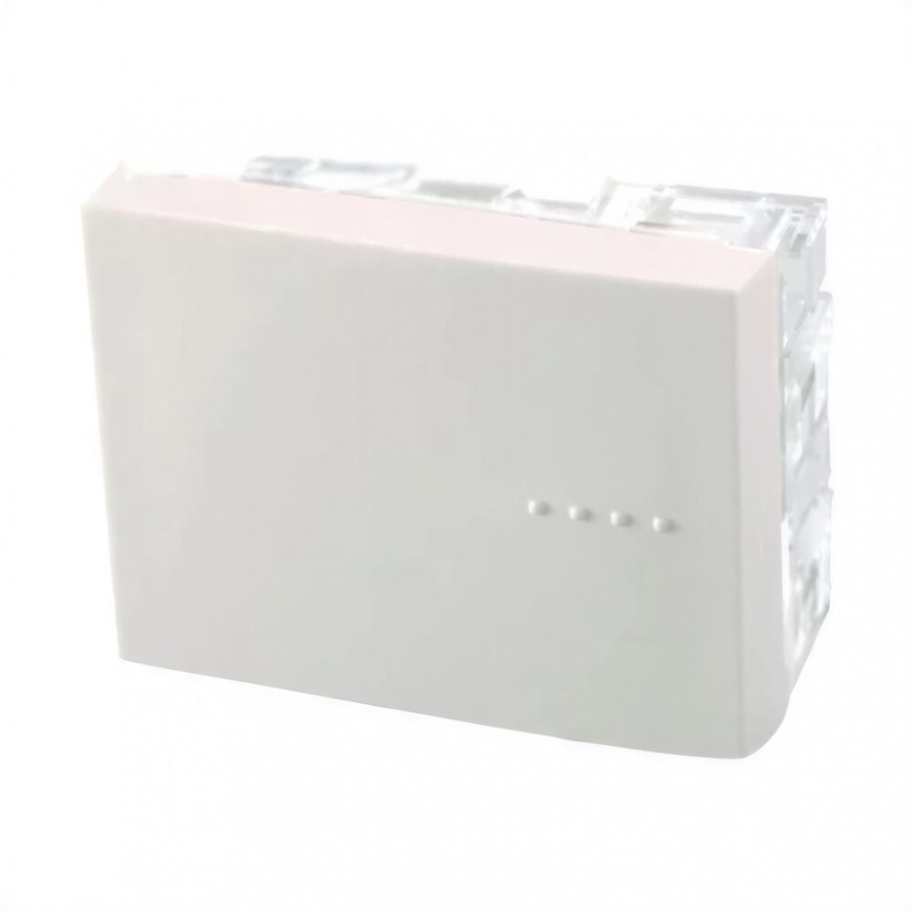 25060 módulo combinación bauhaus – tecla doble – blanco