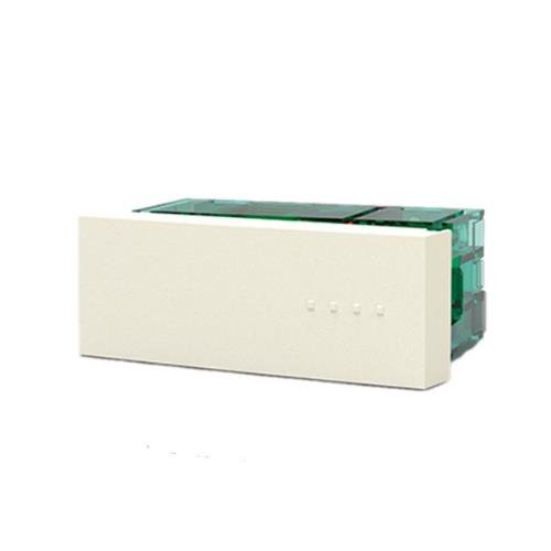 Módulo Pulsador Tecla Simple Bauhaus - Blanco