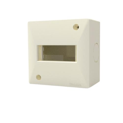 Caja Exterior 1 Módulo - Siglo XXI - Blanco - IP40