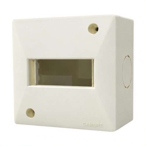 25503 caja exterior 1 módulo siglo xxi blanco ip40