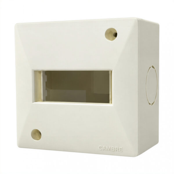 25503 caja exterior 1 módulo siglo xxi blanco ip40