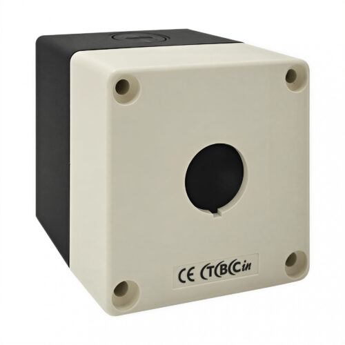 25599 caja plástica 1 orificio 22 mm para instalaciones eléctricas