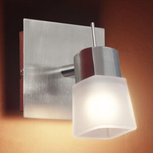 aplique koe 1 luz gris g9