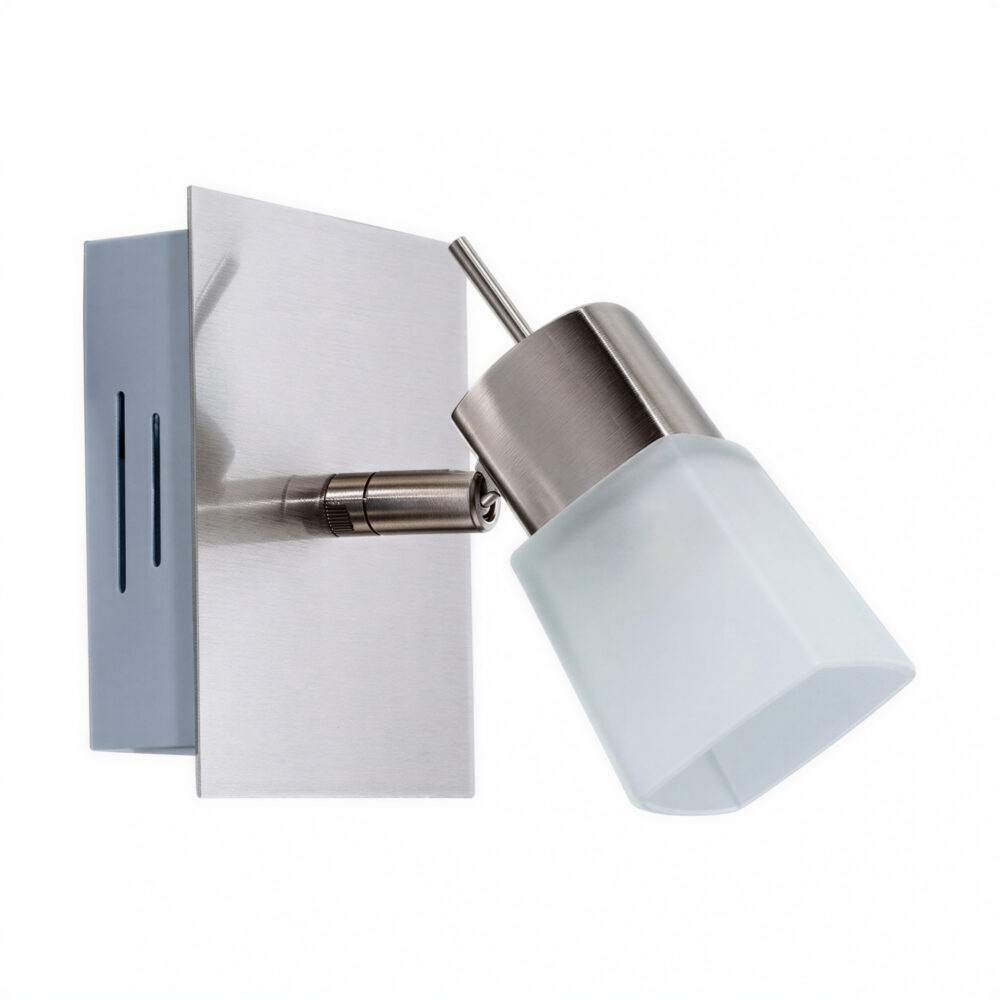 aplique koe 1 luz gris g9