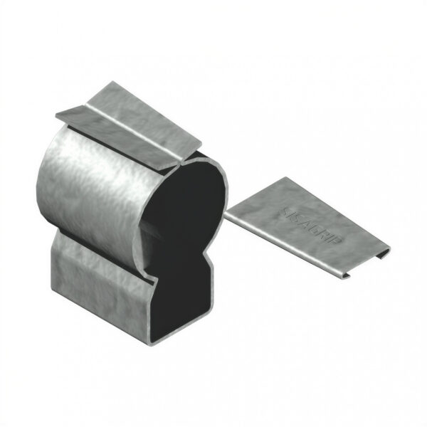 26880 abrazadera de pared para caño eléctrico 2″ sisagrip gs