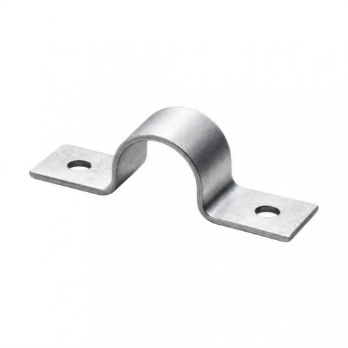 272 abrazadera galvanizada omega 3:4″ para caños eléctricos
