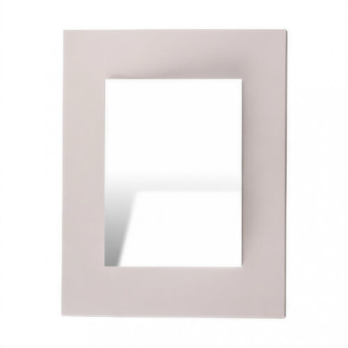 27331 tapa y distanciador bauhaus con ribete – 4 módulos – blanco