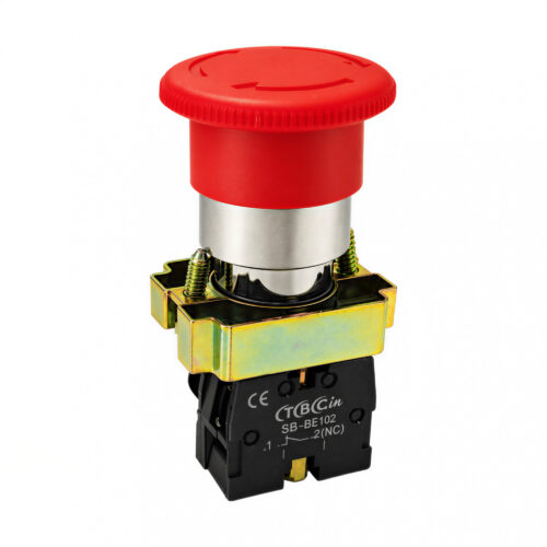27358 pulsador de emergencia Ø 40mm para giro – tablero eléctrico 27358 pulsador de emergencia Ø 40mm para giro – tablero eléctrico