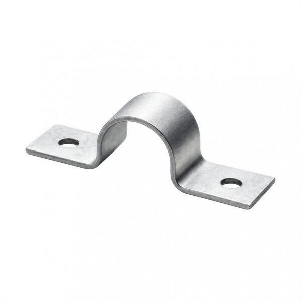 274 abrazadera galvanizada omega 7:8″ para caños eléctricos