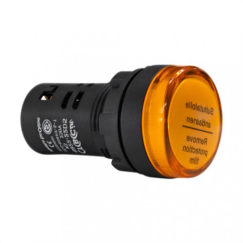 27596 señal luminosa tea multiled 22mm ámbar 24v ca:cc
