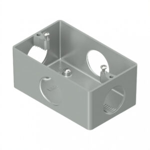 30435 caja para bastidor ce034 3:4″ sin tapa aluminio daisa