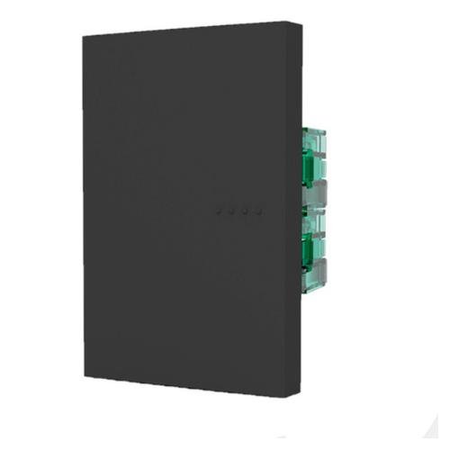 Módulo Pulsador Tecla Cuádruple Bauhaus - Gris