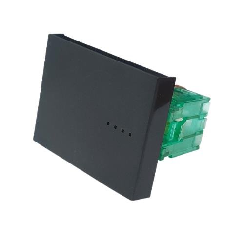 Módulo Pulsador Tecla Doble Bauhaus - Gris