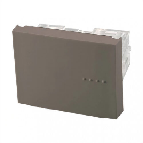 31240 módulo combinación bauhaus – tecla doble – gris