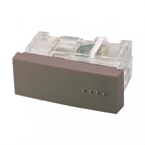 31242 módulo combinación bauhaus – tecla doble – gris